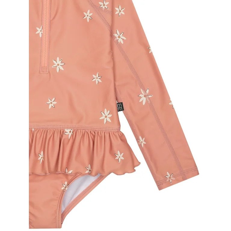 Modern Moments by Gerber Baby and Toddler Girl Swimsuit, Sizes 12M - 5T | Walmart (US)