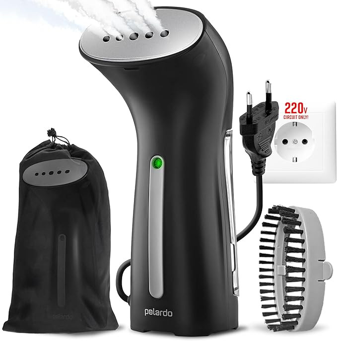Steamer for Clothes for Europe 220V, Handheld Portable Travel Garment Steamer, Metal Steam Head, ... | Amazon (US)