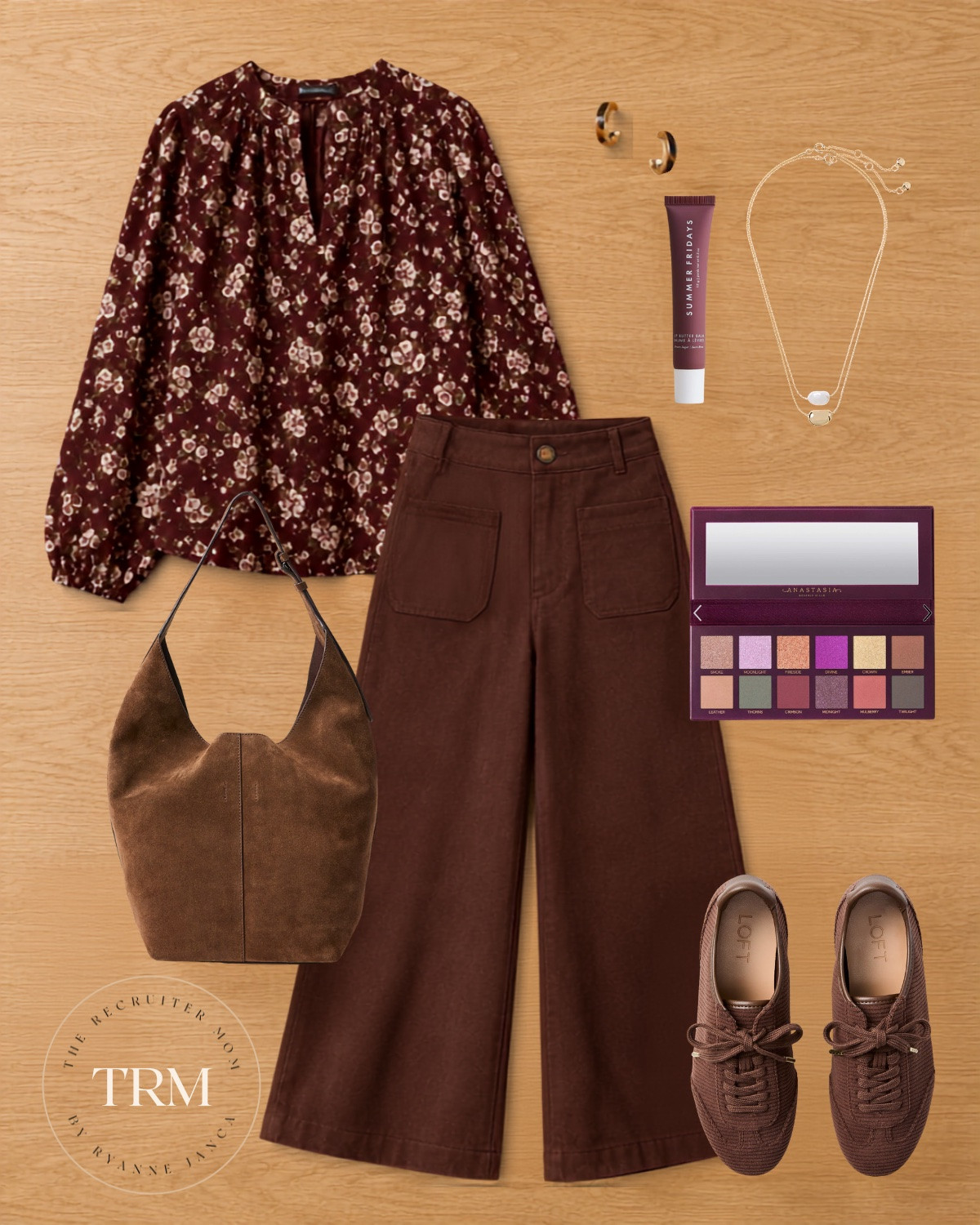 These colors are SO good for fall! 🍷🤎 The floral blouse with the chocolate brown pants is an easy way to look pulled together without trying too hard.

#LTKSeasonal #LTKOver40 #LTKMidsize