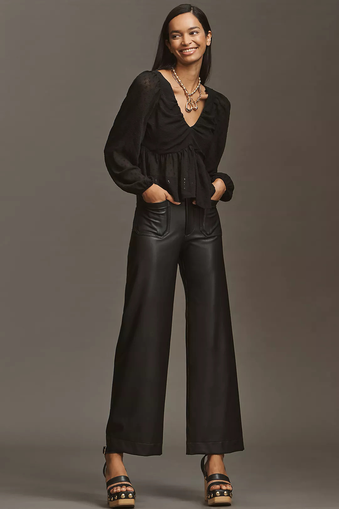 By Anthropologie Peplum Blouse | Anthropologie (US)