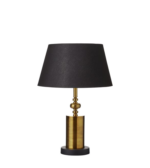 Tamri Table Lamp - Antique  Brass | OKA US
