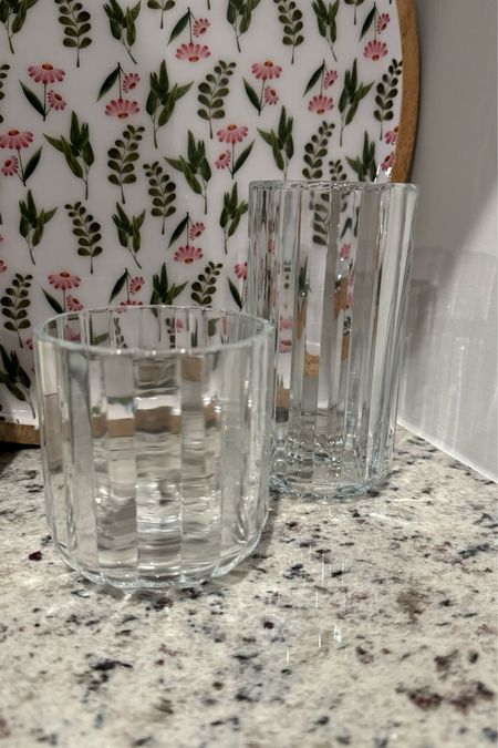 Loving these better homes & gardens fluted glasses from Walmart! Sold individually for $2.95

#LTKhome