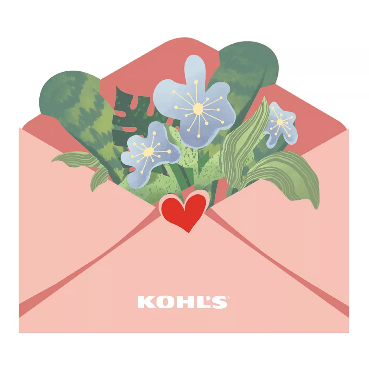 Flowers In Envelope Gift Card | Kohl's