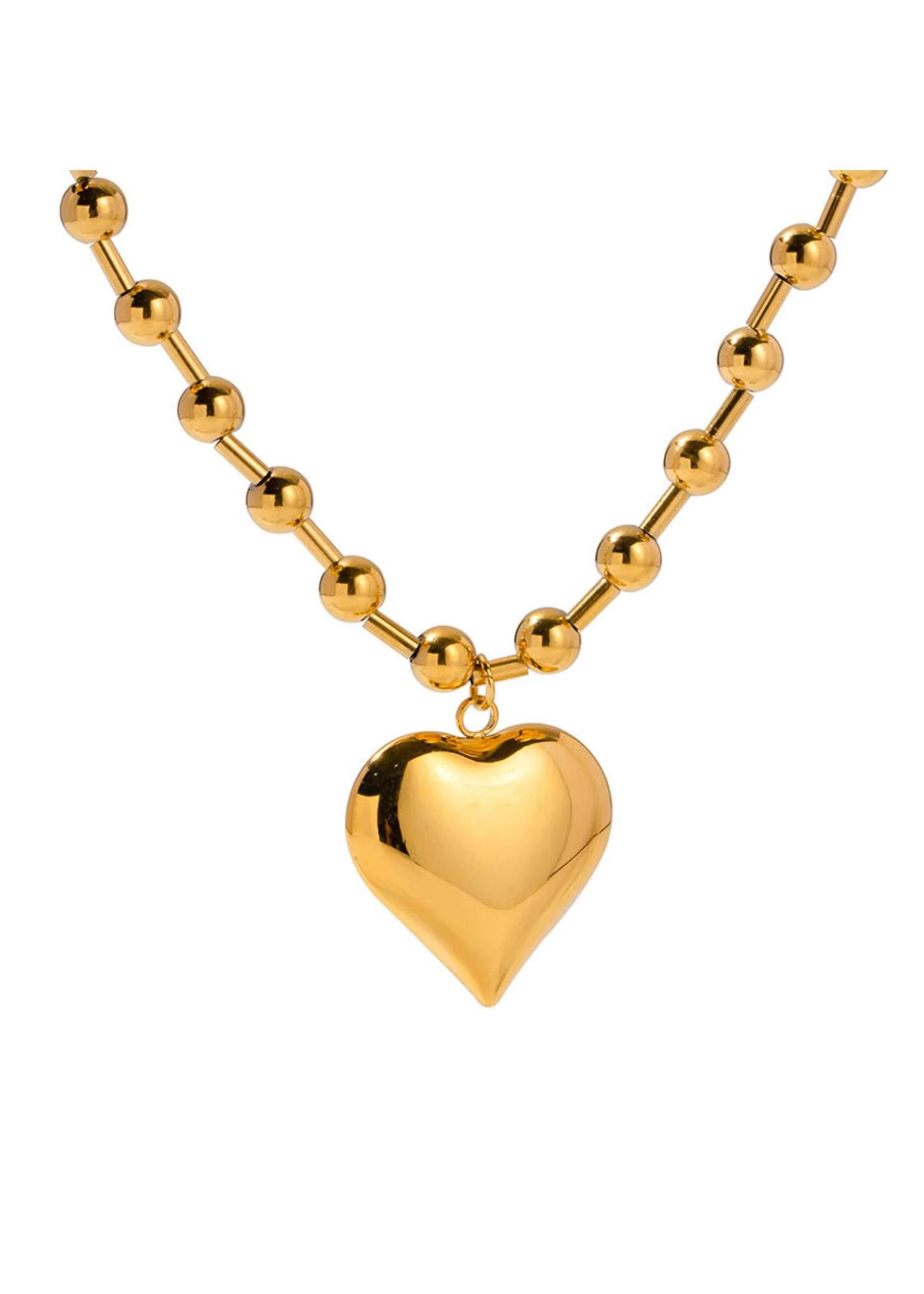 Gold Lover Necklace | hjane jewels