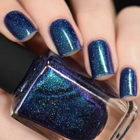 Interstellar - Navy, Teal, Purple Holographic Nail Polish | Etsy (US)