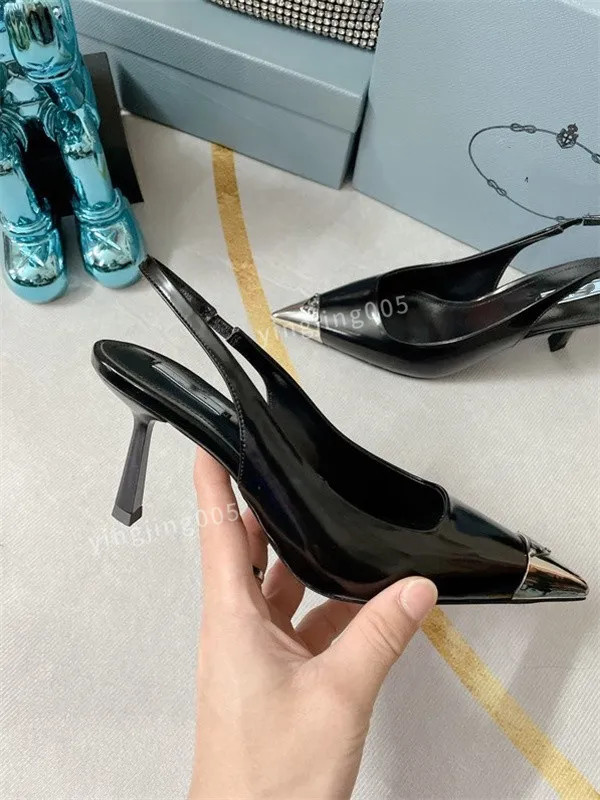 2022 Luxury Mach Dress Shoes Women Shoes Decorative Sandals Pointed Toes Sandal Wedding Party Sti... | DHGate
