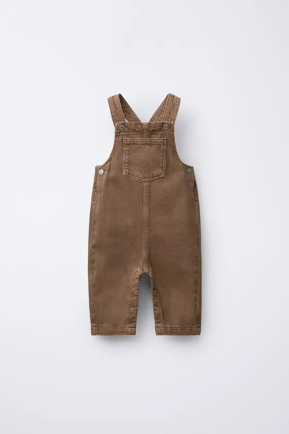 PLAIN TWILL DUNGAREES | Zara Canada
