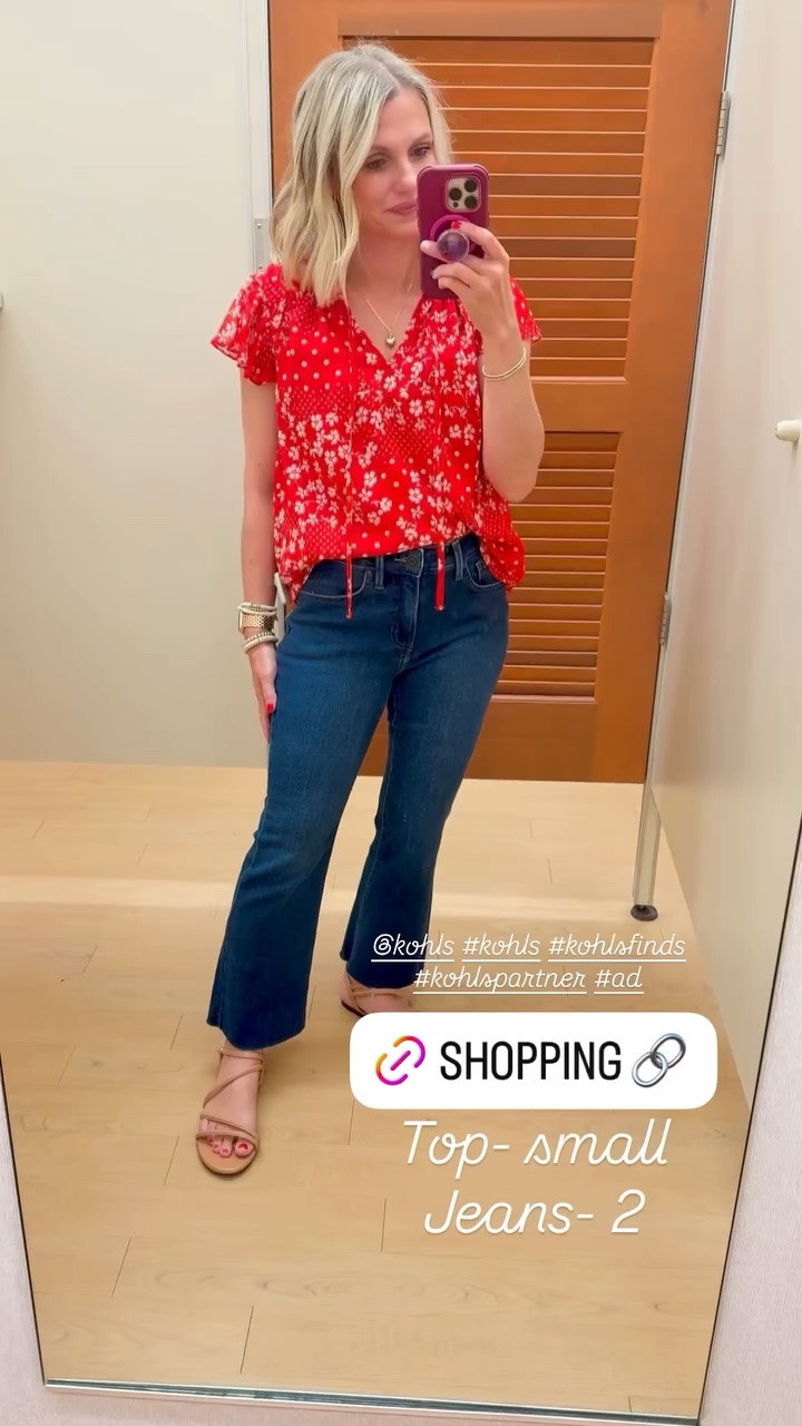 @kohls #kohls #kohlsfinds #kohlspartner #ad Top- small 
Jeans- 2