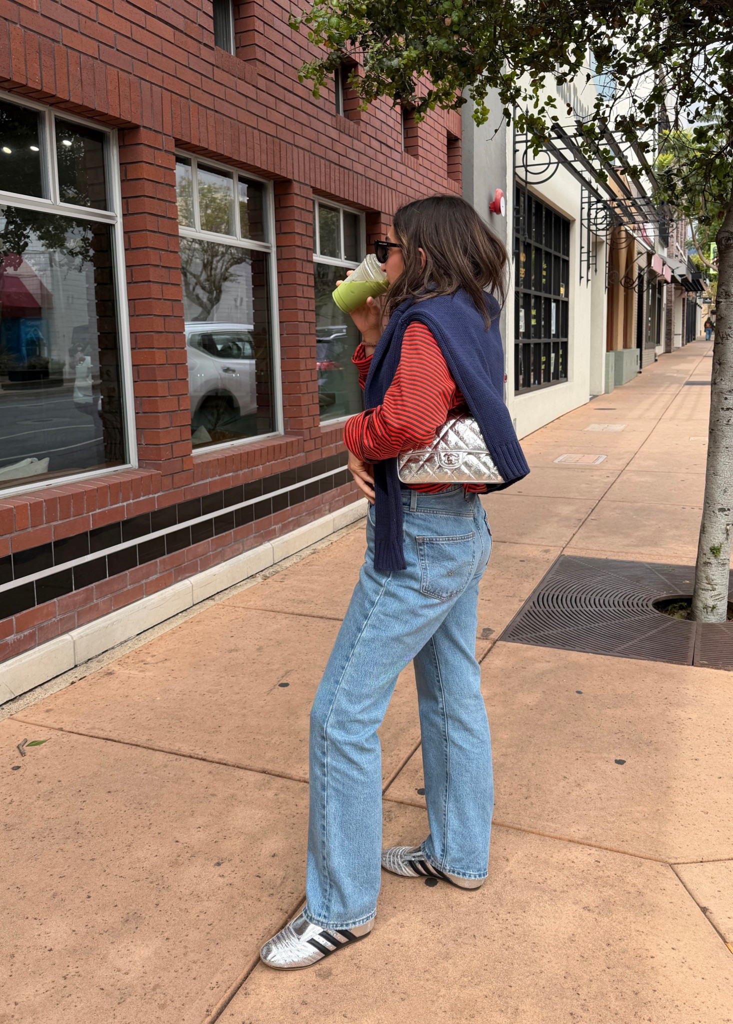 Road trip look (long sleeve is the same just in the red combo and it runs big) 

#LTKootd #LTKTravel