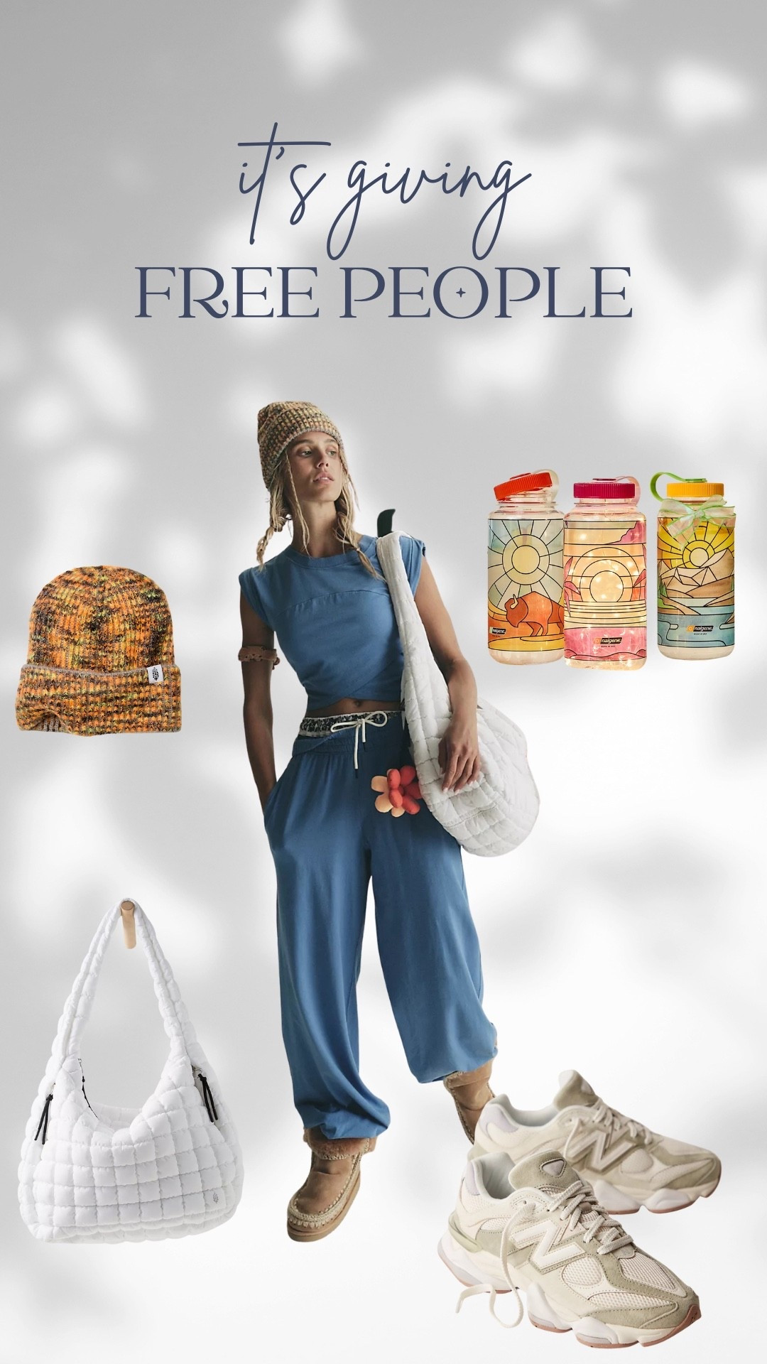 Free people outfit with New Balance shoes 

#LTKActive #LTKShoeCrush #LTKFindsUnder100