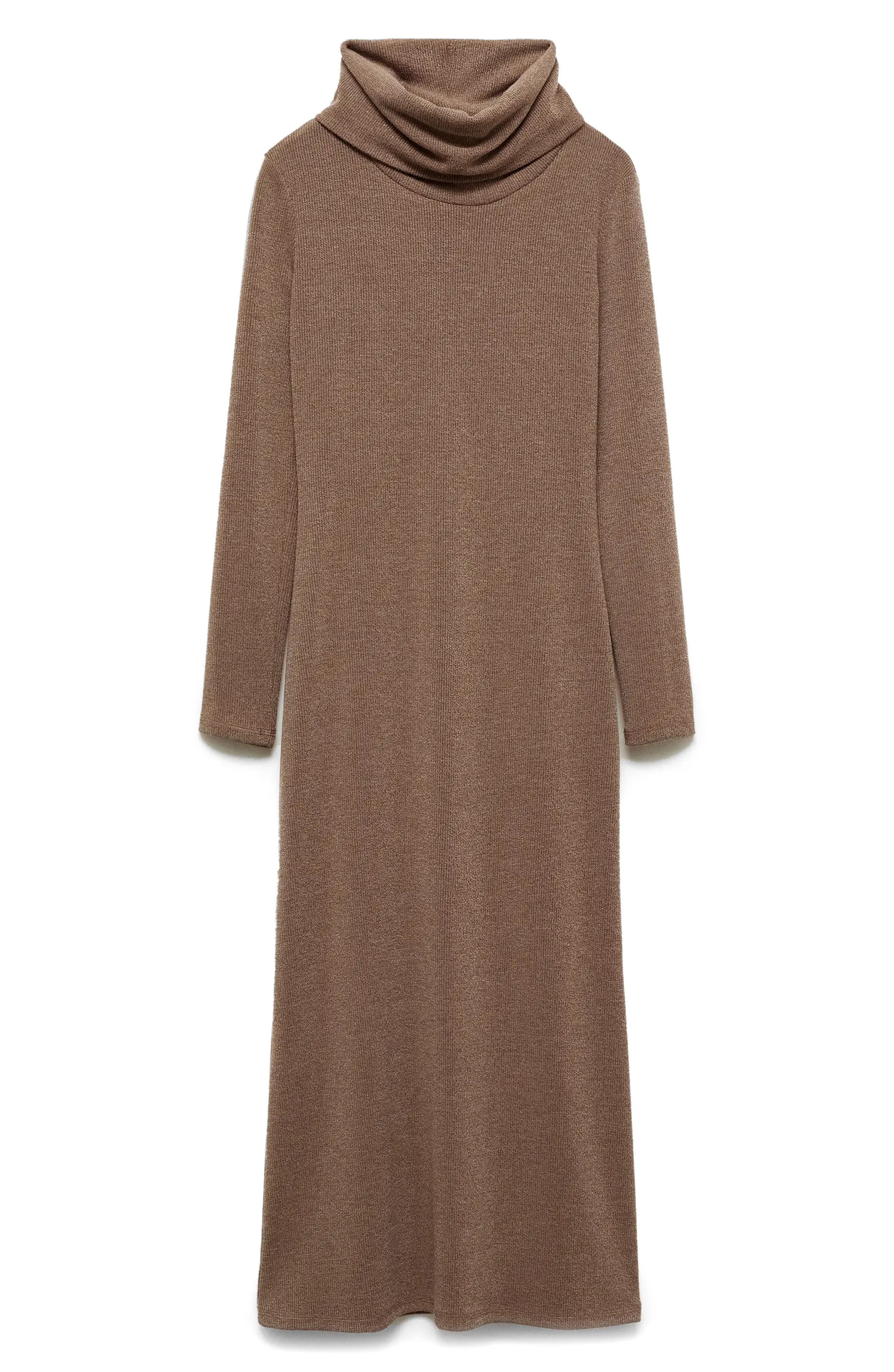 Turtleneck Long Sleeve Knit Sweater Dress | Nordstrom