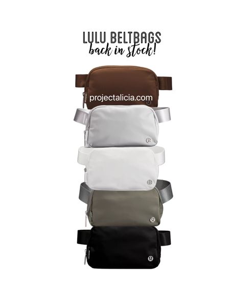 Back in Stock! Order now. #beltbags #lululemon 

#LTKtravel #LTKunder50 #LTKfit