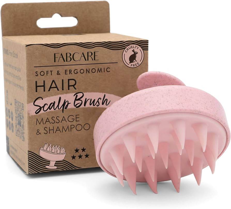 FABCARE Kopfhaut Massagebürste für Haarwachstum und Blutzirkulation, geeignet für alle Haartyp... | Amazon (DE)