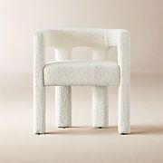 Stature Ivory Dining Armchair + Reviews | CB2 | CB2