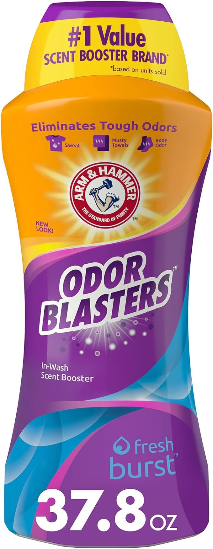 Arm & Hammer Odor Blasters In-Wash Scent Booster - Fresh Burst, 37.8oz | Amazon (US)