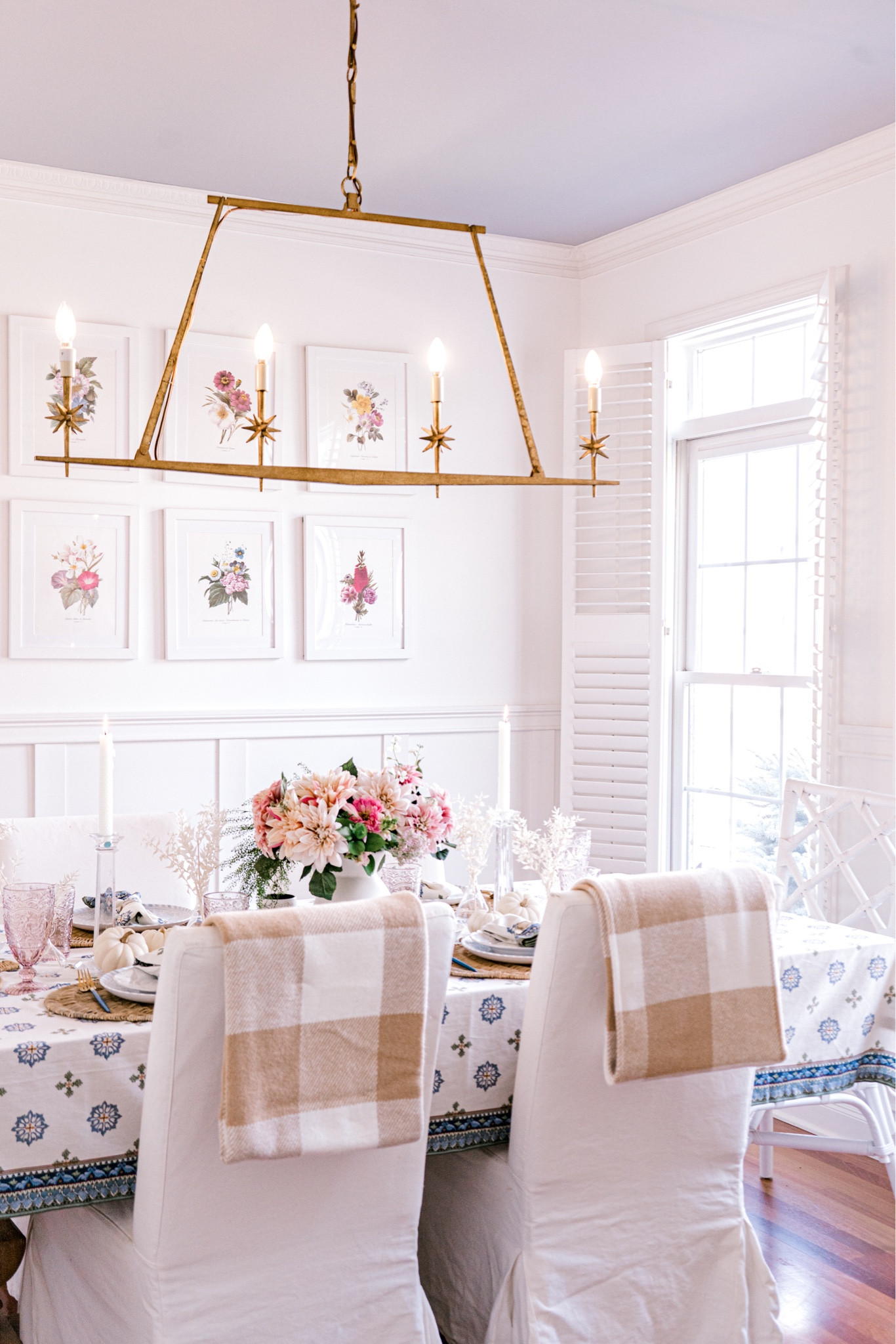 Thanksgiving table setting 🦃🍂🍁 #thanksgiving 

#LTKSeasonal #LTKhome