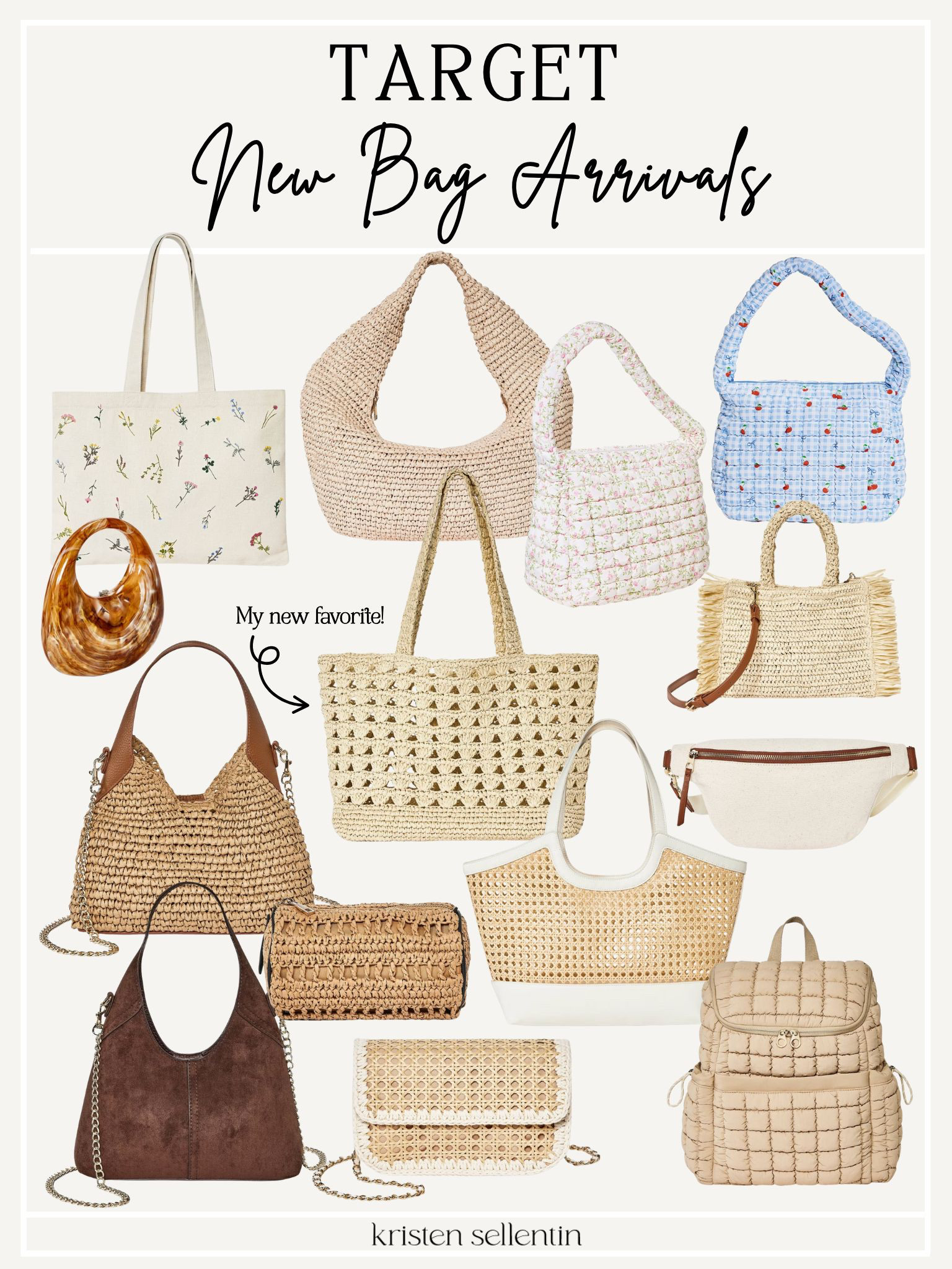 New bag arrivals @ Target!  

 

#LTKmomlife #LTKSeasonal