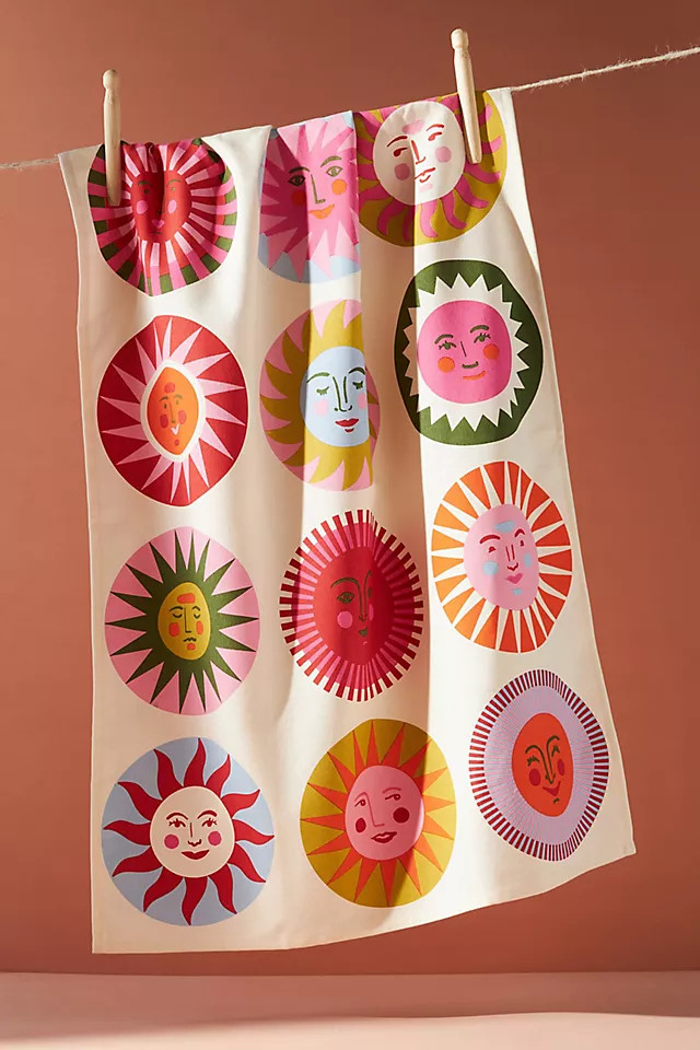 Suns Dish Towel | Anthropologie (US)