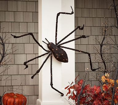 Lit Oversized Spider | Pottery Barn (US)