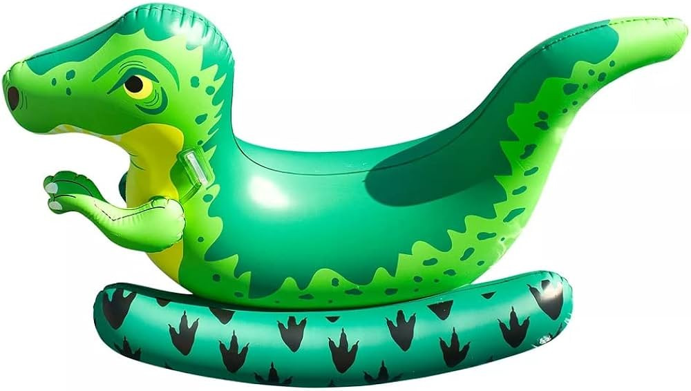 Member's Mark Novelty Dino Inflatable Ride-On Pool Float 67in X 33in X 41in | Amazon (US)