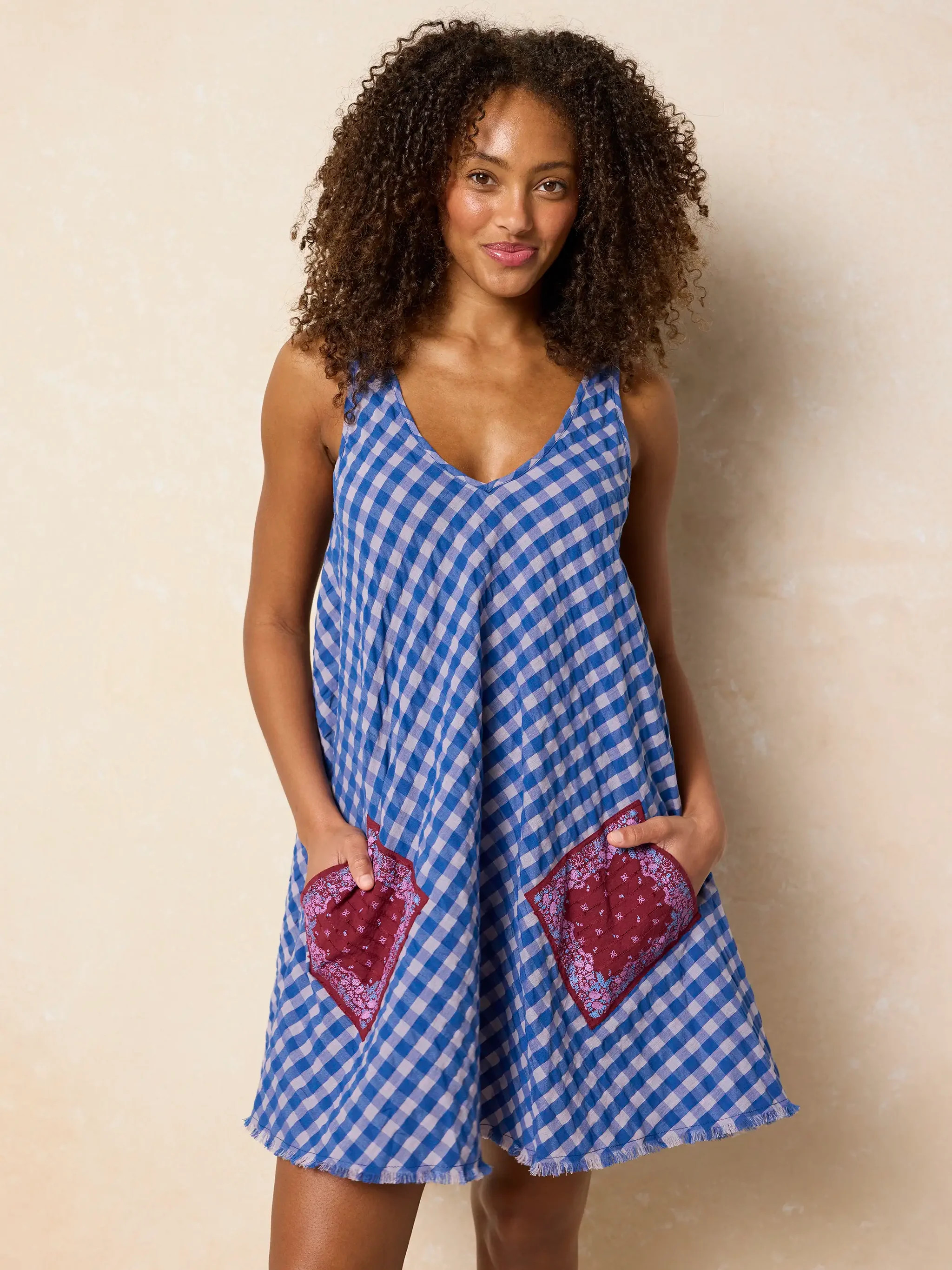 In The Moment Cotton Mini Dress | Natural Life