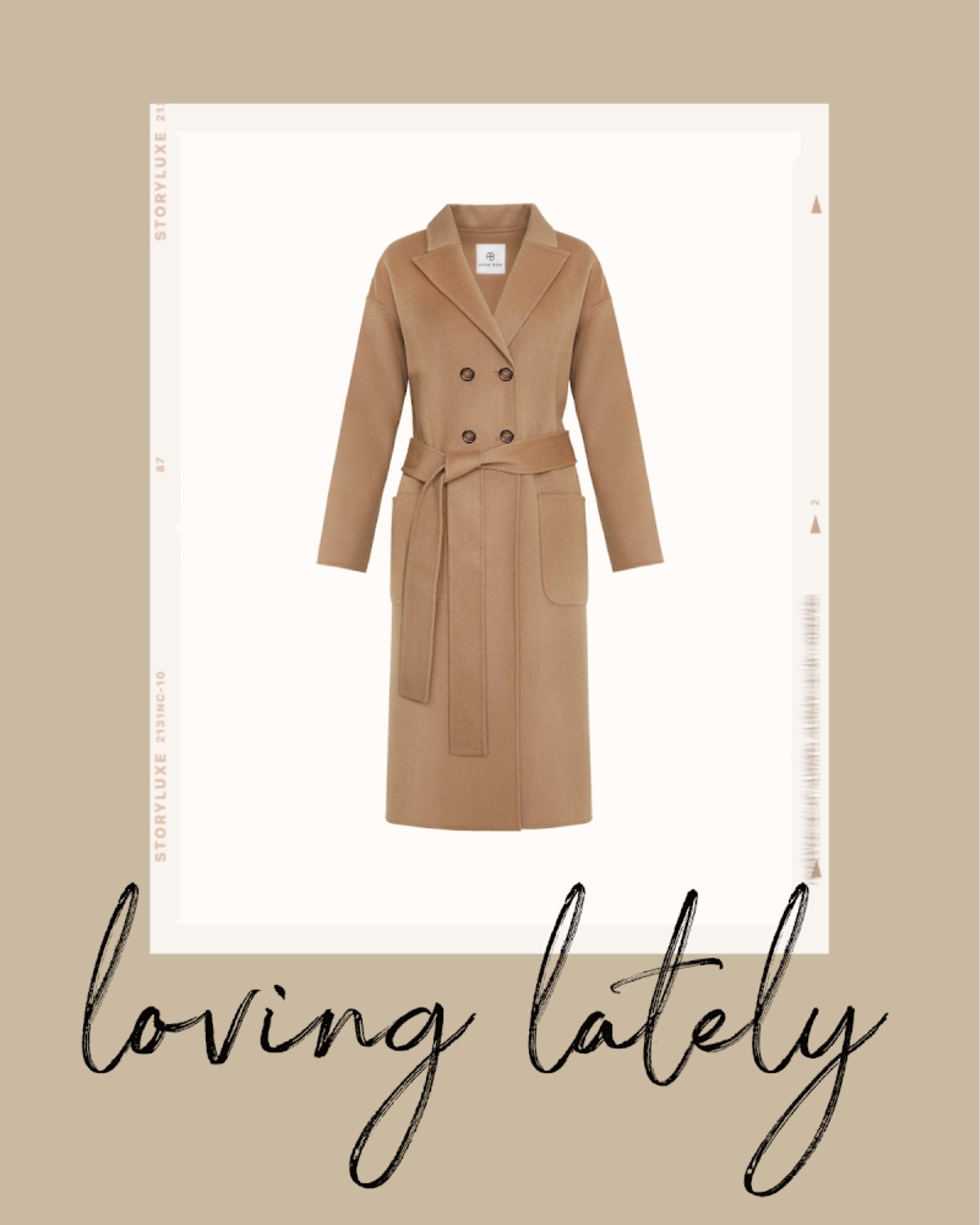 Kat Jamieson of With Love From Kat shares a camel coat. Neutral style, wool-cashmere coat, fall style, neutral coat. 

#LTKstyletip #LTKSeasonal