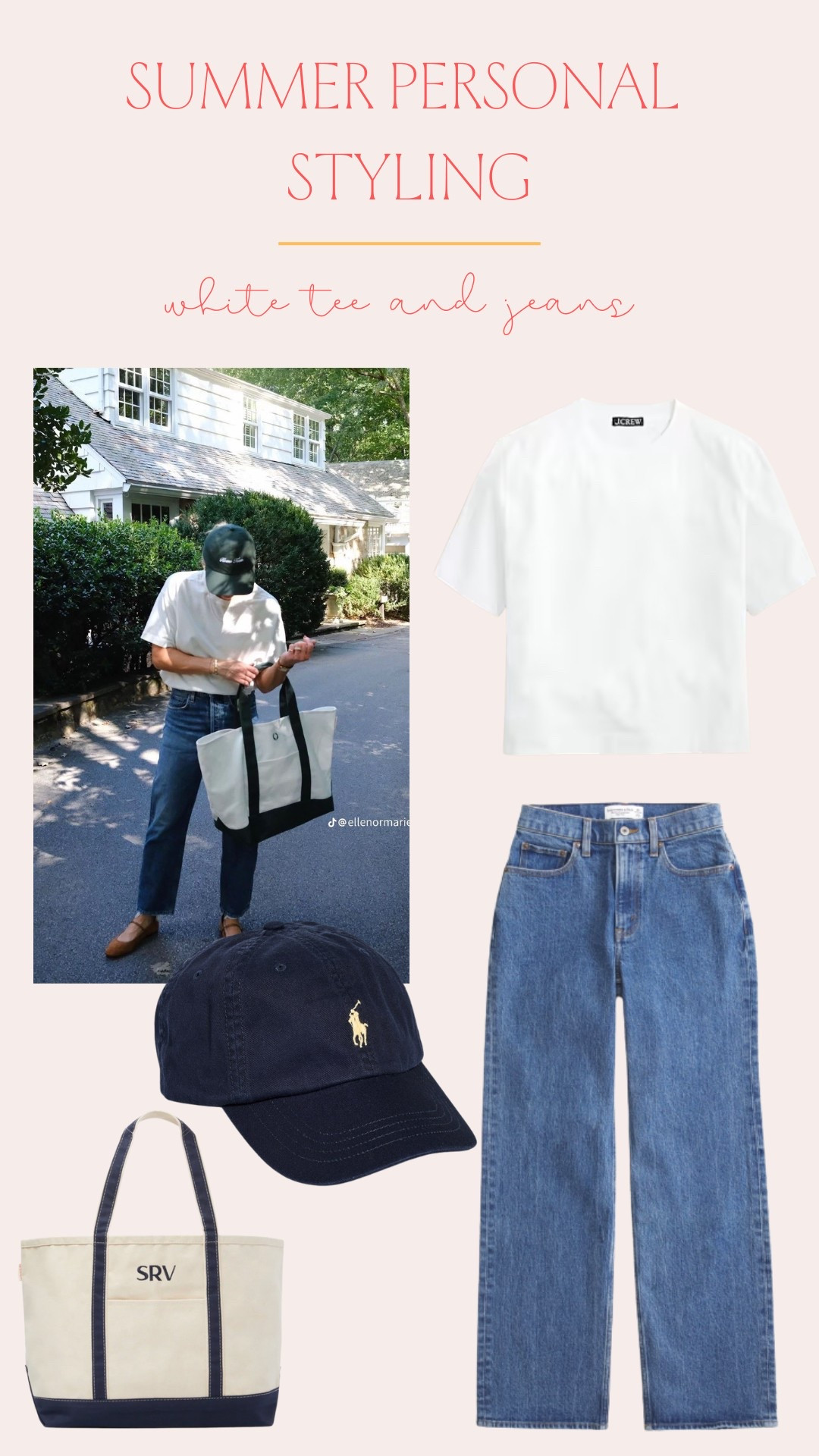 White tee & jeans. A classic look every mom should have in her closet 🤍

#LTKItBag #LTKFindsUnder100 #LTKStyleTip