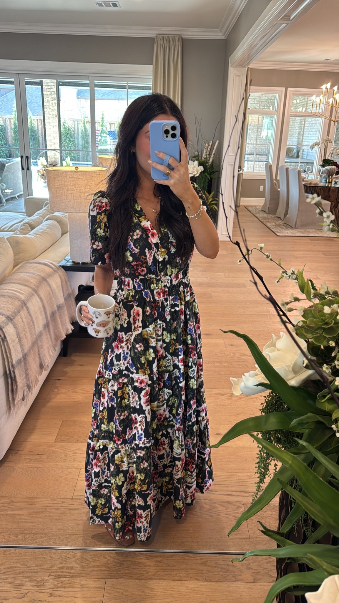 I have this dress in about five or six different color options and it is fabulous! Really a dress that you can wear to so many different scenarios. 