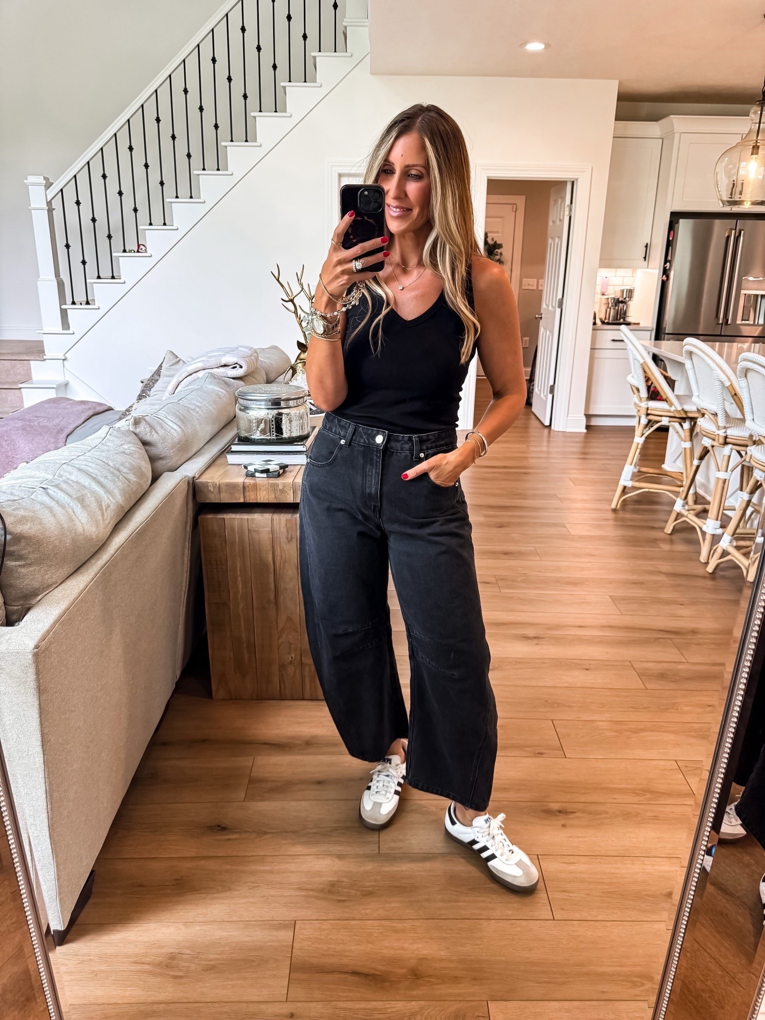 Mom outfit inspo, busy mom outfits, layering outfit, Amazon finds, casual outfit, themominstylee, sneaker outfitt

#LTKSeasonal #LTKootd #LTKmomlife