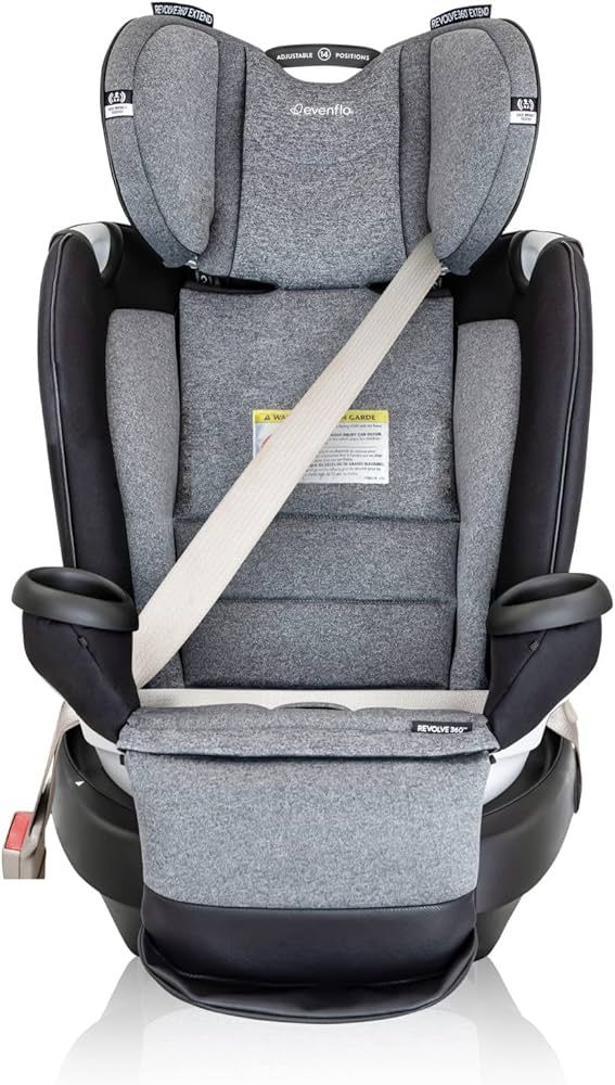 Evenflo Gold Revolve360 Extend All-in-One Rotational Car Seat with SensorSafe (Moonstone Gray) | Amazon (US)