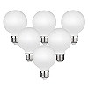 KGC LED Edison Globe Light Bulbs, Warm White 2700K CRI 90, LED Filament Light Bulb, 5W Equivalent... | Amazon (US)