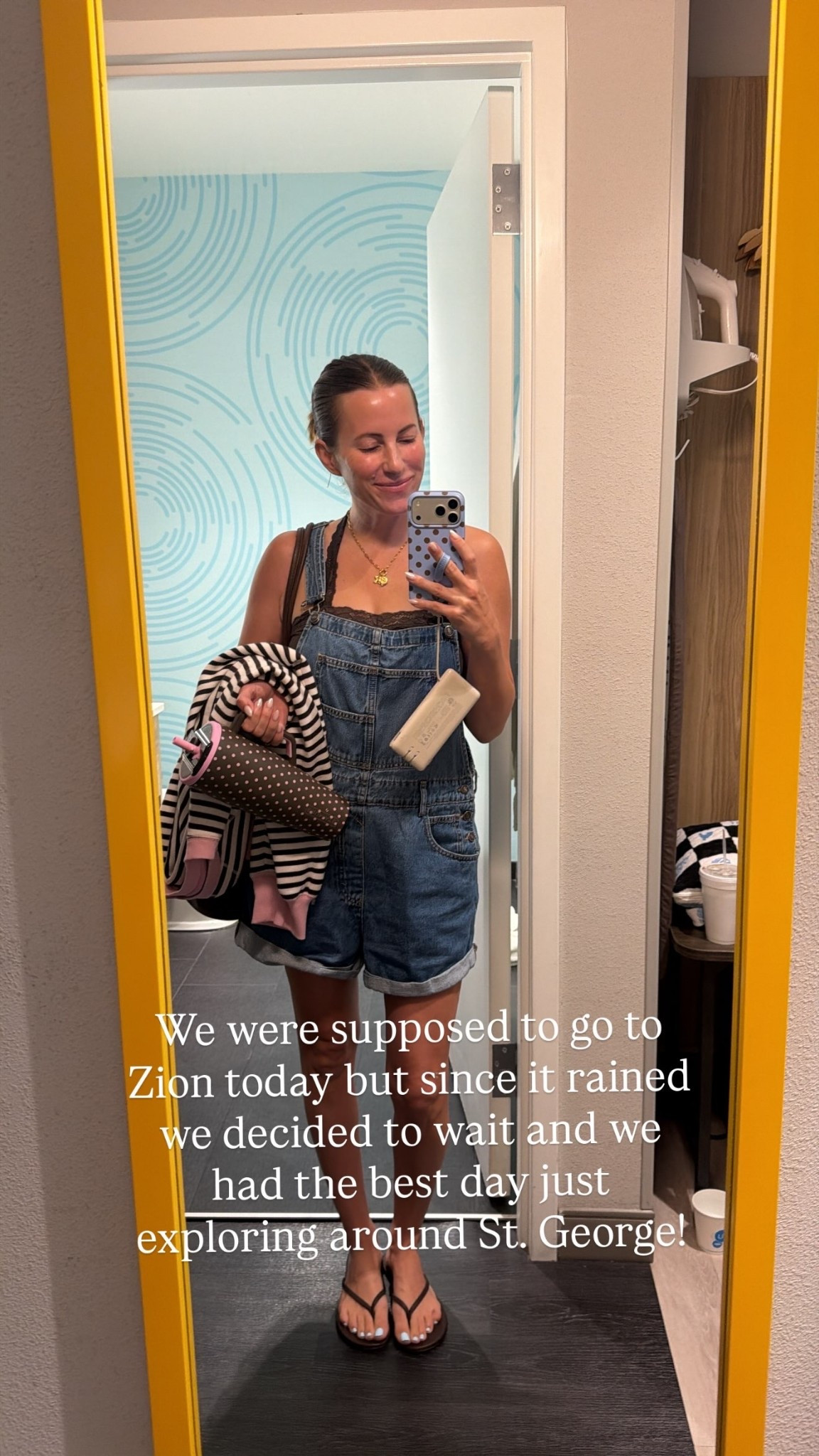 We were supposed to go to Zion today but since it rained we decided to wait and we had the best day just exploring around St. George!