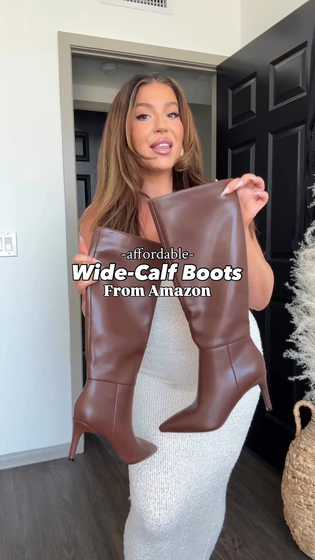 My Favorite Wide Calf Boots from Amazon! My calves are 16.5” for reference! 

#LTKShoeCrush #LTKMidsize