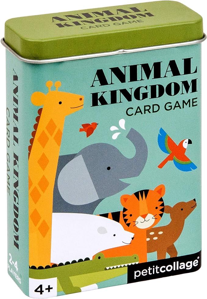 Petit Collage Kids Card Game, Animal Kingdom – Fun Card Game for Families, Ideal for 2-4 Player... | Amazon (US)