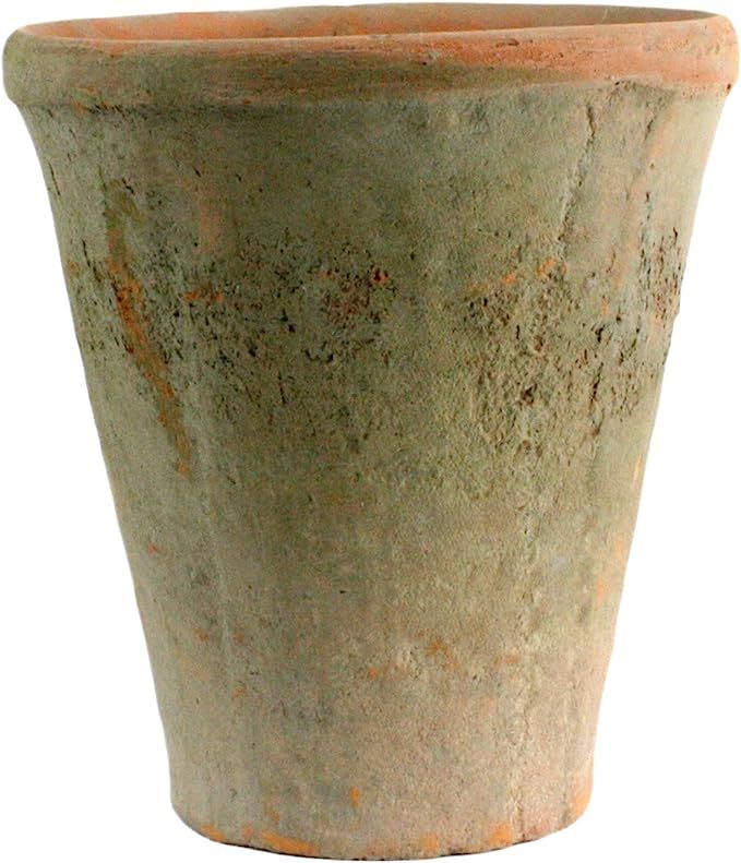 HomArt Rustic Terra Cotta Rose Pot, Large, Antique Red, 1-Count (7683-0) | Amazon (US)