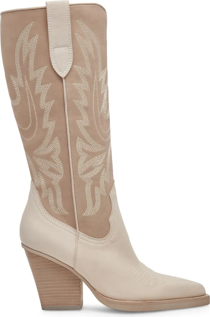 Blanch Knee High Western Boot (Women) | Nordstrom Rack