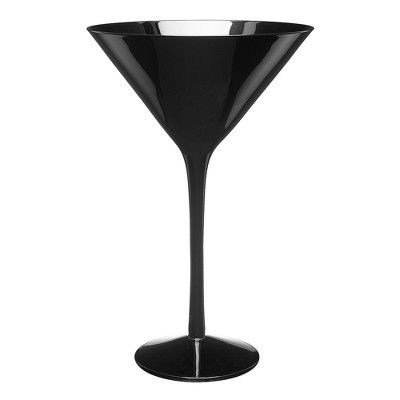 Artland 7oz 4pk Martini Glasses Black | Target