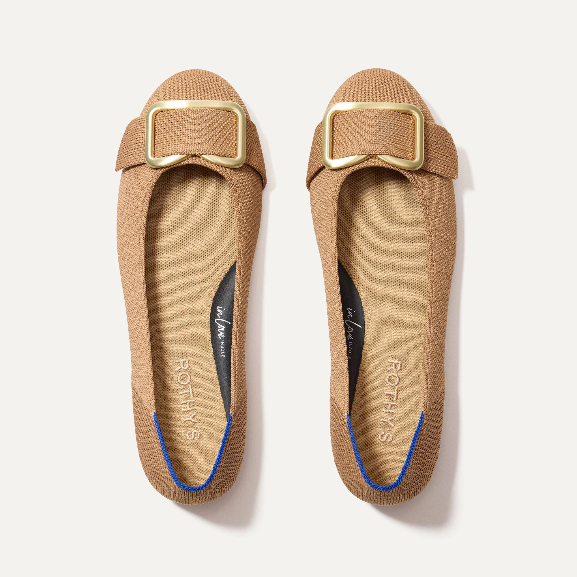 The Emblem Ballet Flat in Wren | Women's Flats | Rothy's | Rothy's