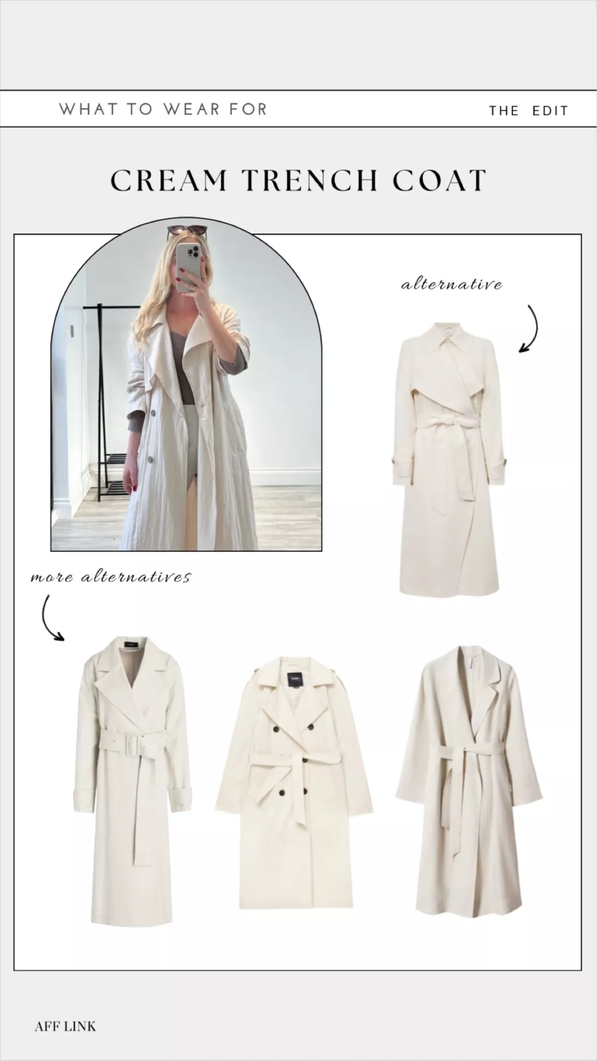 Belted Trench Coat curated on LTK