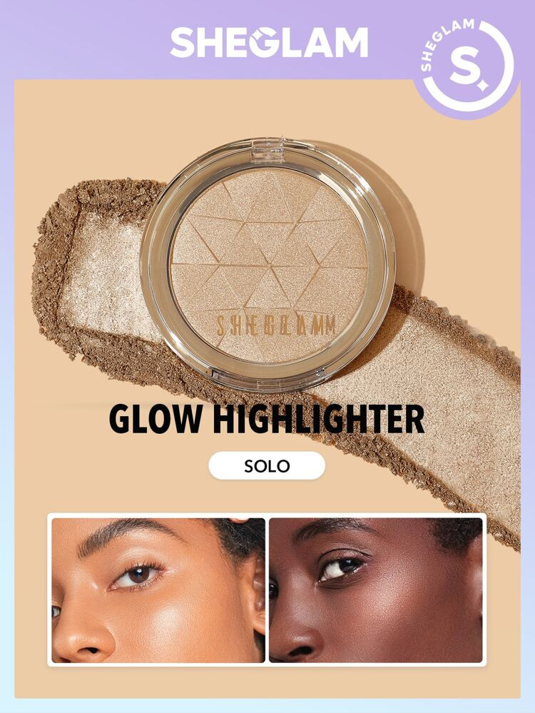 SHEGLAM Metallic Glow Highlighter-Solo | SHEIN