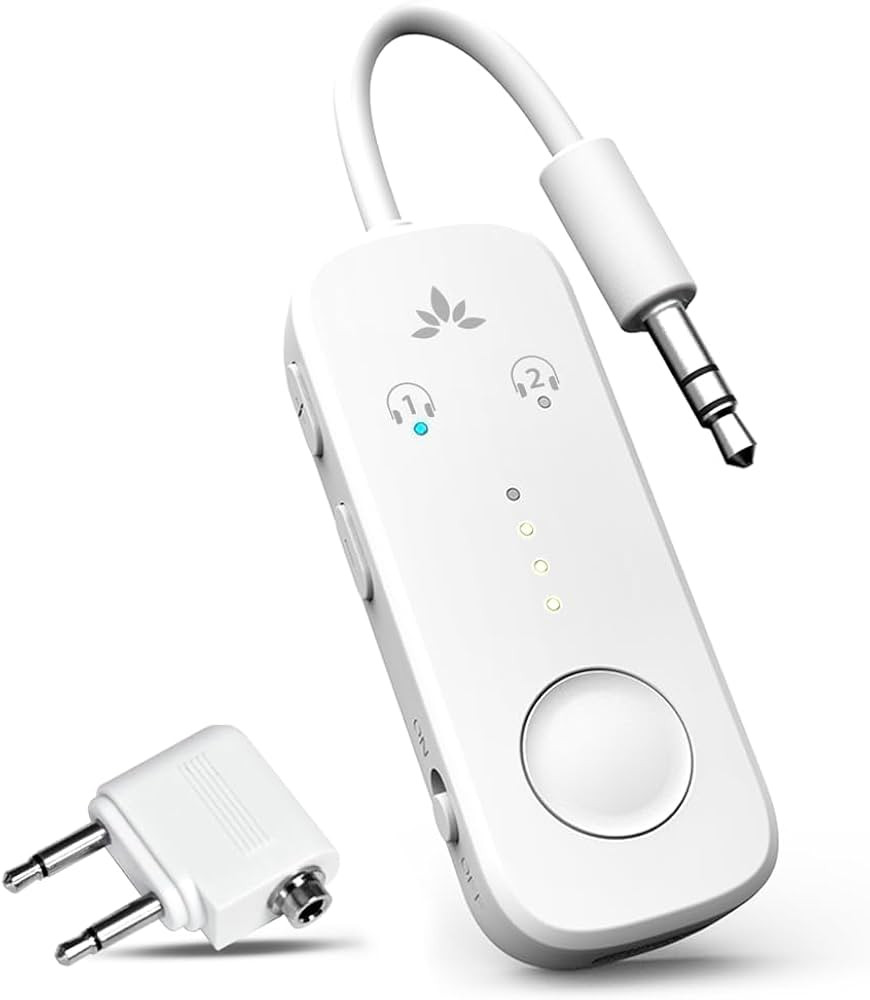 Avantree Relay - Premium Airplane Bluetooth 5.3 Adapter for All Headphones, apt-X Low Latency, Su... | Amazon (CA)