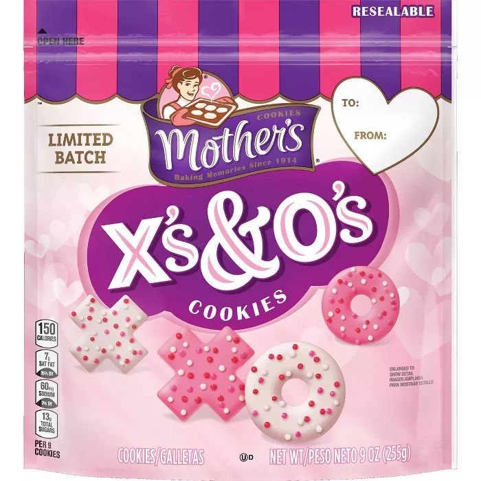 Mother's X's and O's Cookies - 9oz | Target