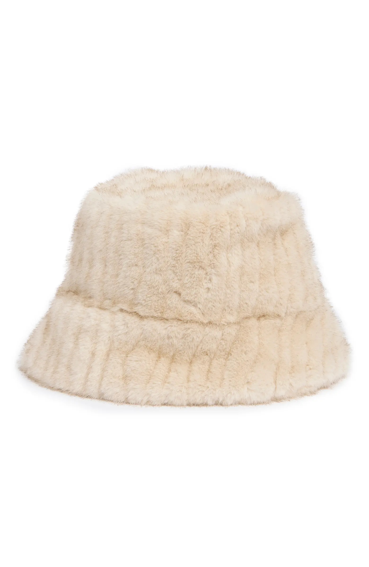 La Fiorentina Faux Fur Bucket Hat | Nordstrom | Nordstrom