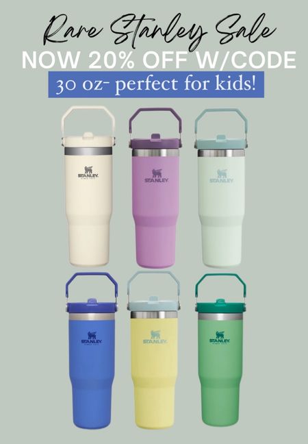 Code: brand20
Stanley cup 30 oz bottles, great for kids school and sports! 

#LTKtravel #LTKsalealert #LTKfindsunder50