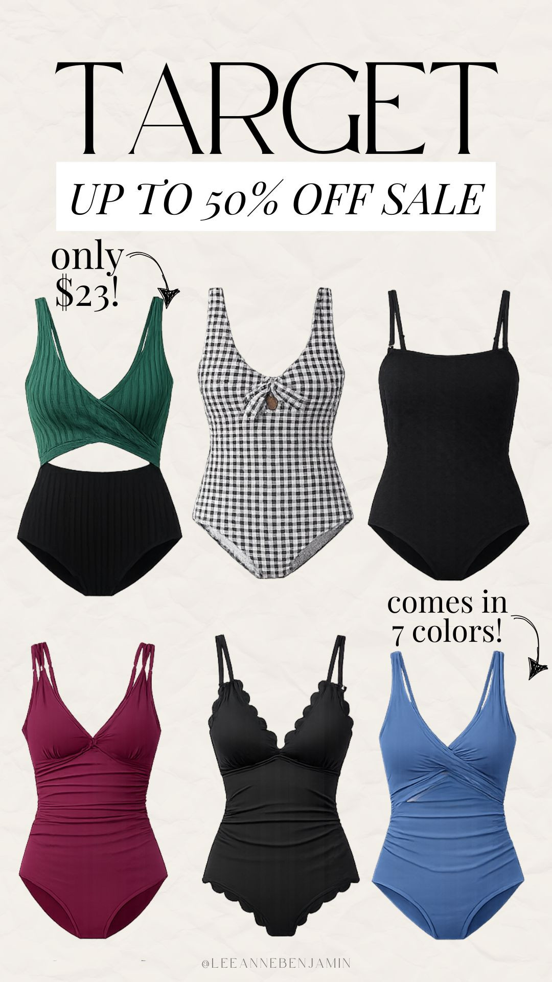 Mom approved one piece swimsuits at Target on sale!  

 #LTKmomlife #LTKSaleAlert #LTKSwim