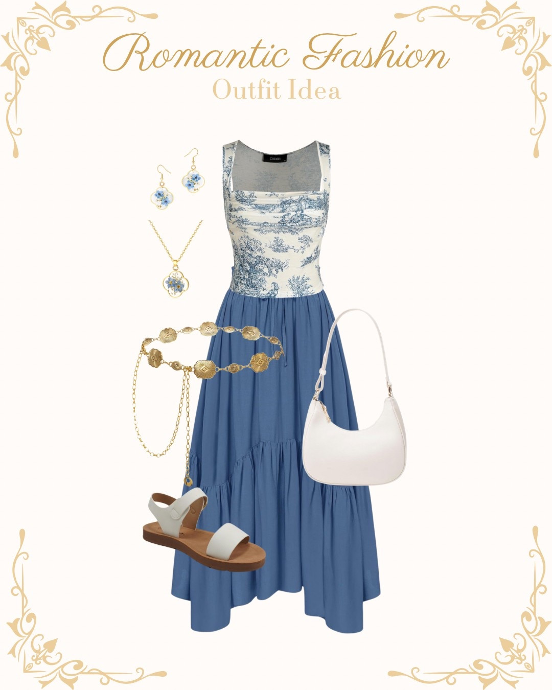 Romantic Fashion Outfit Idea from Amazon 💫🤍✨🦋


#RomanticStyle #FeminineFashion #SoftAesthetic #VintageRomance #EtherealElegance #LaceAndRuffles #VictorianInspired #ParisianChic #DreamyWardrobe #FloralFantasy #whimsicalwear 

FantasyFashion // WhimsicalStyle // BohoChic // RomanticAesthetic // EtherealFashion // Fairycore // CottagecoreStyle // EnchantedWardrobe // BohemianGoddess // VictorianRomance // MysticalVibes // Whimsigoth // GypsySoul // DreamyLooks