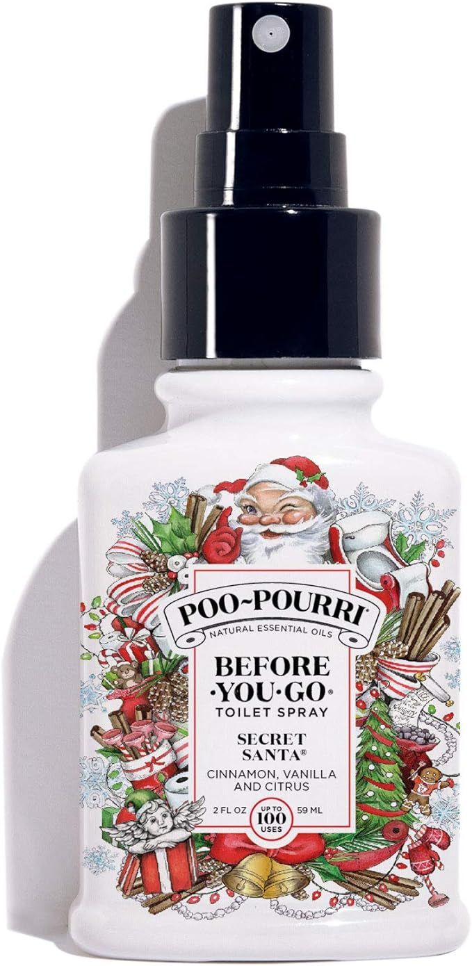 Poo-Pourri Before-You-go Toilet Spray, 2 Fl Oz, Secret Santa Scent | Amazon (US)