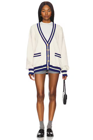 x We The Free Varsity Cardi in Ecru | Revolve Clothing (Global)