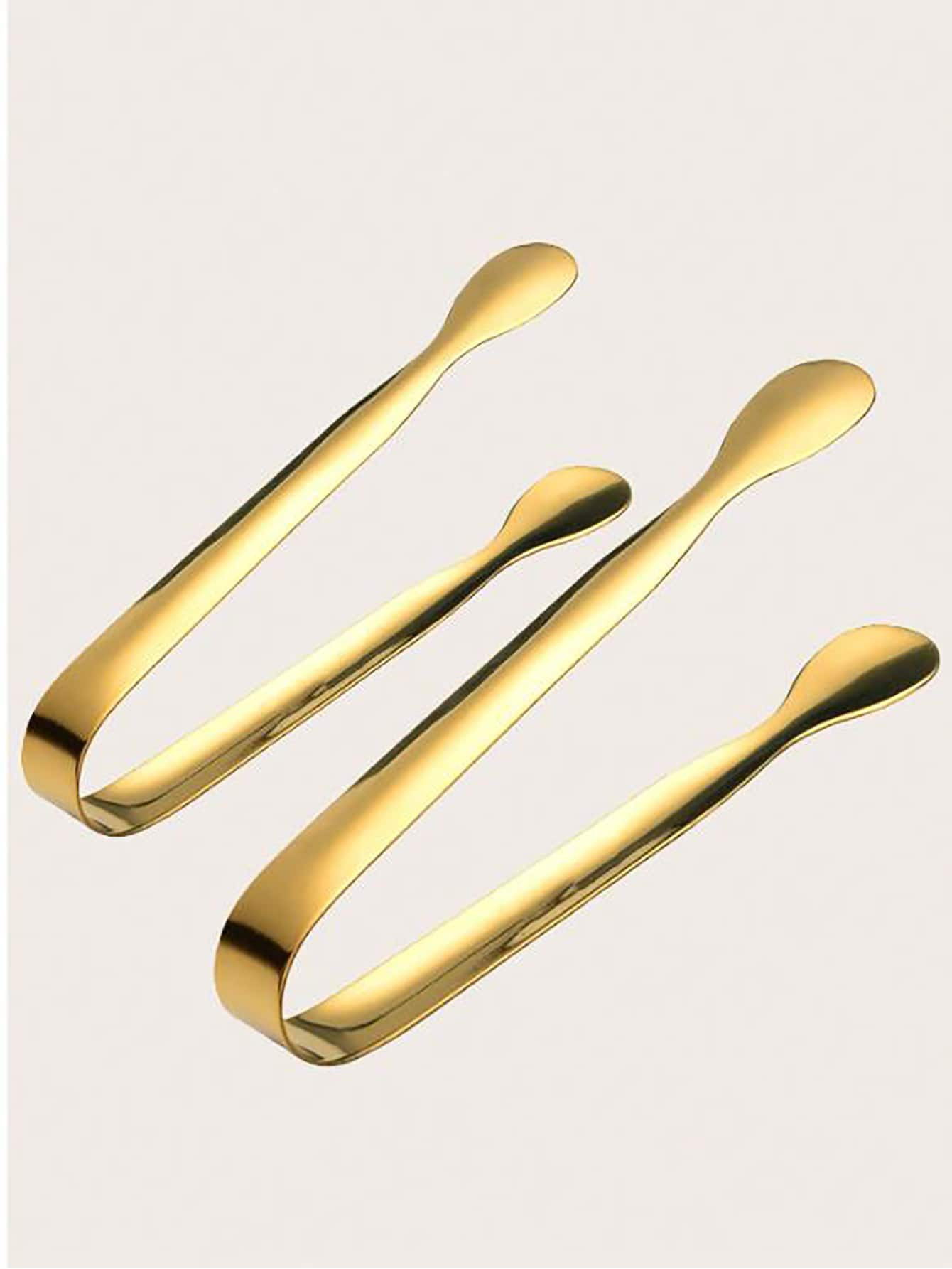 1pc/3pcs/5pcs Stainless Steel Ice Tongs, Small Sugar Tongs, Metal Round Head Food Clip Kitchen Ut... | SHEIN