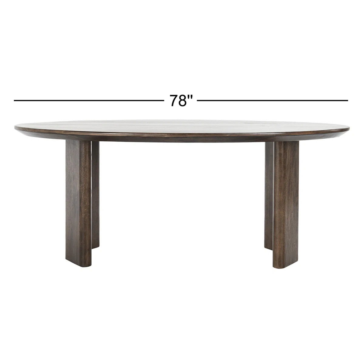 Birch Lane™ Andres Oval Solid Wood Dining Table & Reviews | Wayfair | Wayfair North America